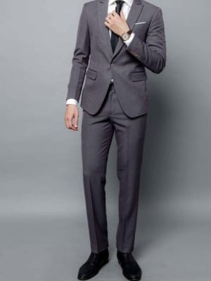 Gray suit