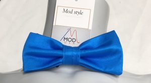 Solid Blue bowtie