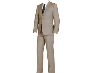 Beige suit